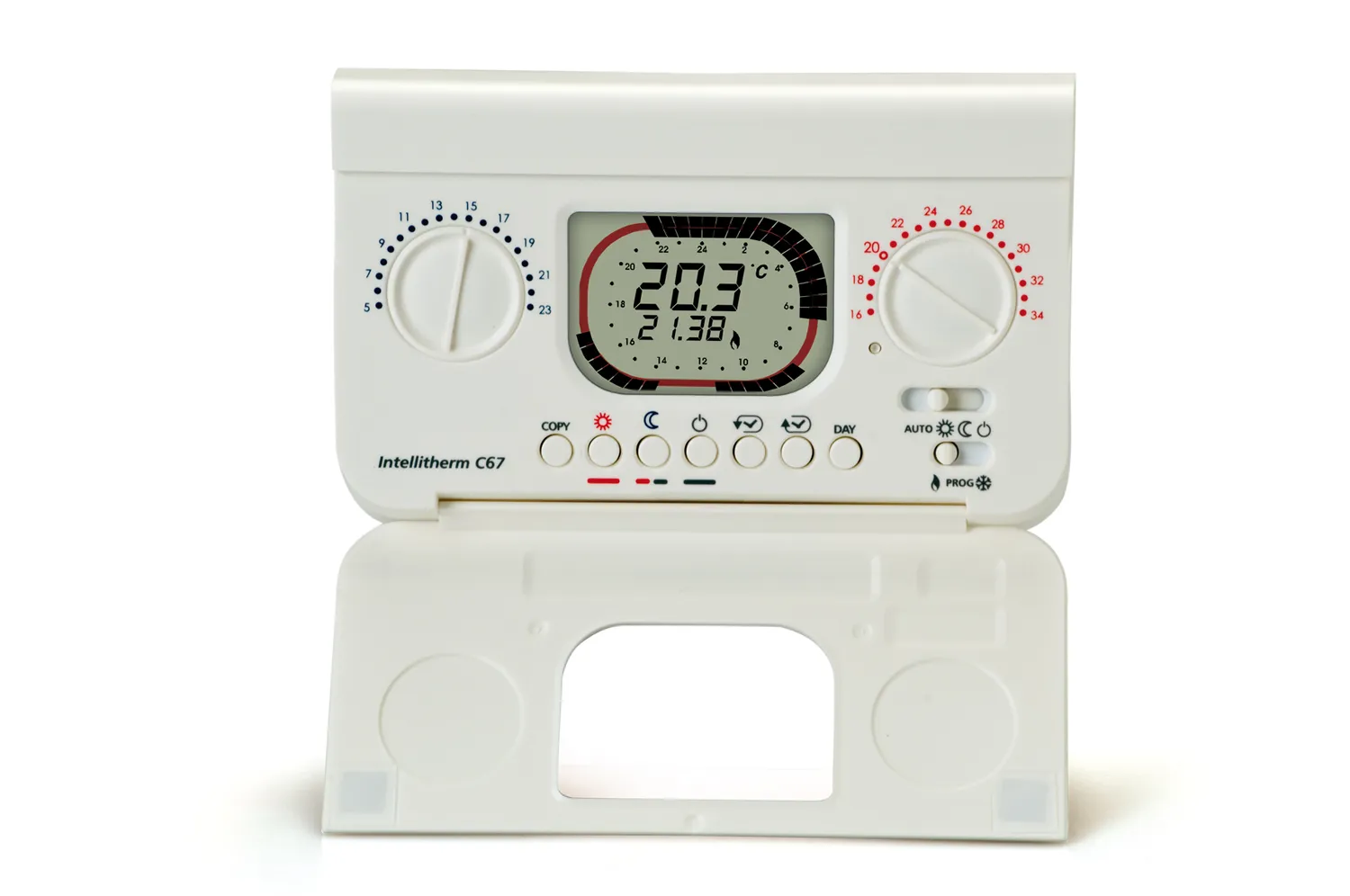 Fantini Cosmi Intellitherm C67 cronotermostato settimanale a manopole