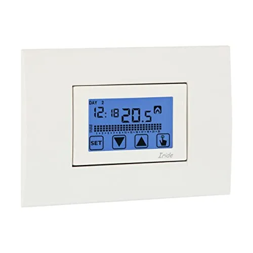 Vemer Iride VE457800 cronotermostato 230V settimanale touch