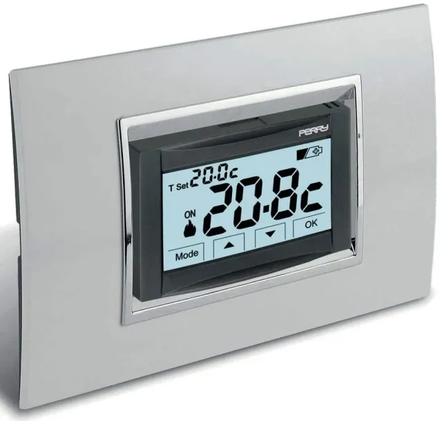 Perry Moon Soft Touch 1TITE543 termostato da incasso digitale