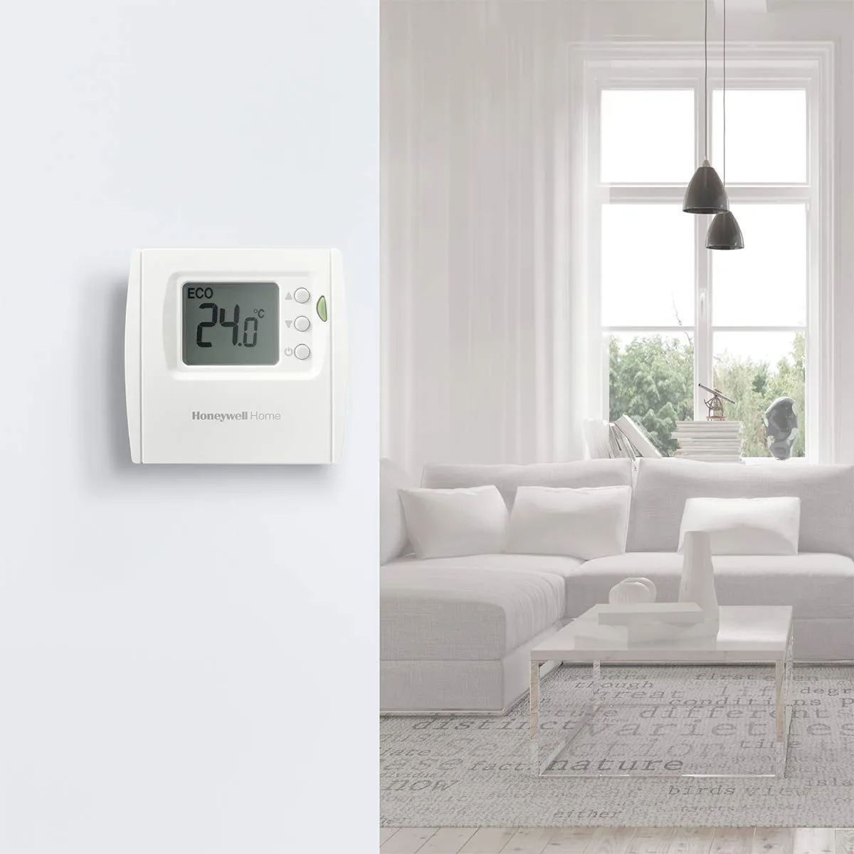 Honeywell DT2 termostato ambiente cablato bianco risparmio energetico