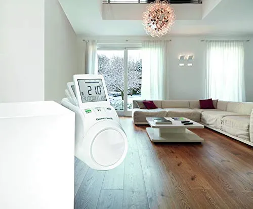 Honeywell Home HR90WE testina termostatica settimanale bianca