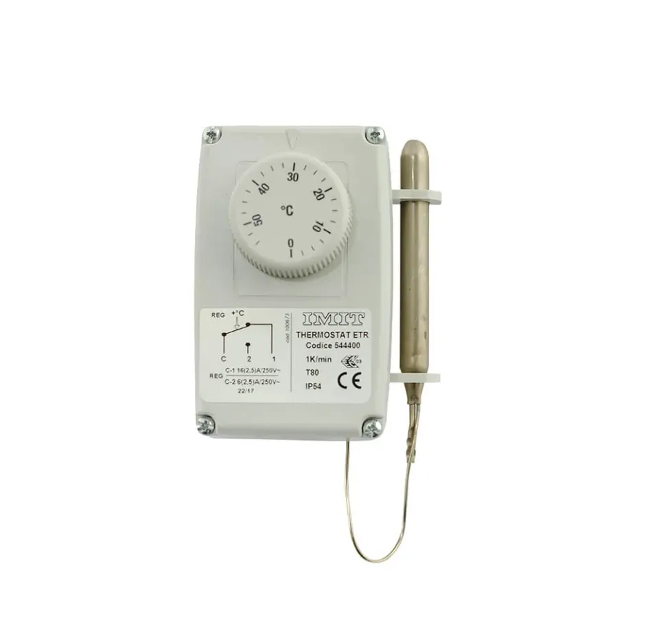 IMIT ETR termostato inscatolato IP54 regolabile