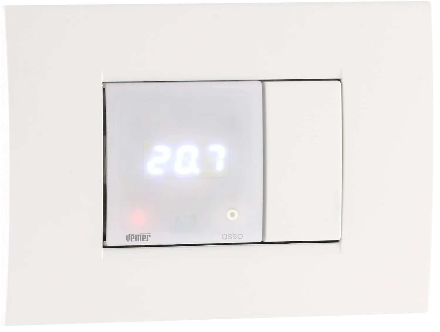 Vemer Asso VE780200 cronotermostato wifi incasso bianco opale