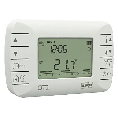 Vemer OT1 VE794100 Cronotermostato Bianco OpenTherm