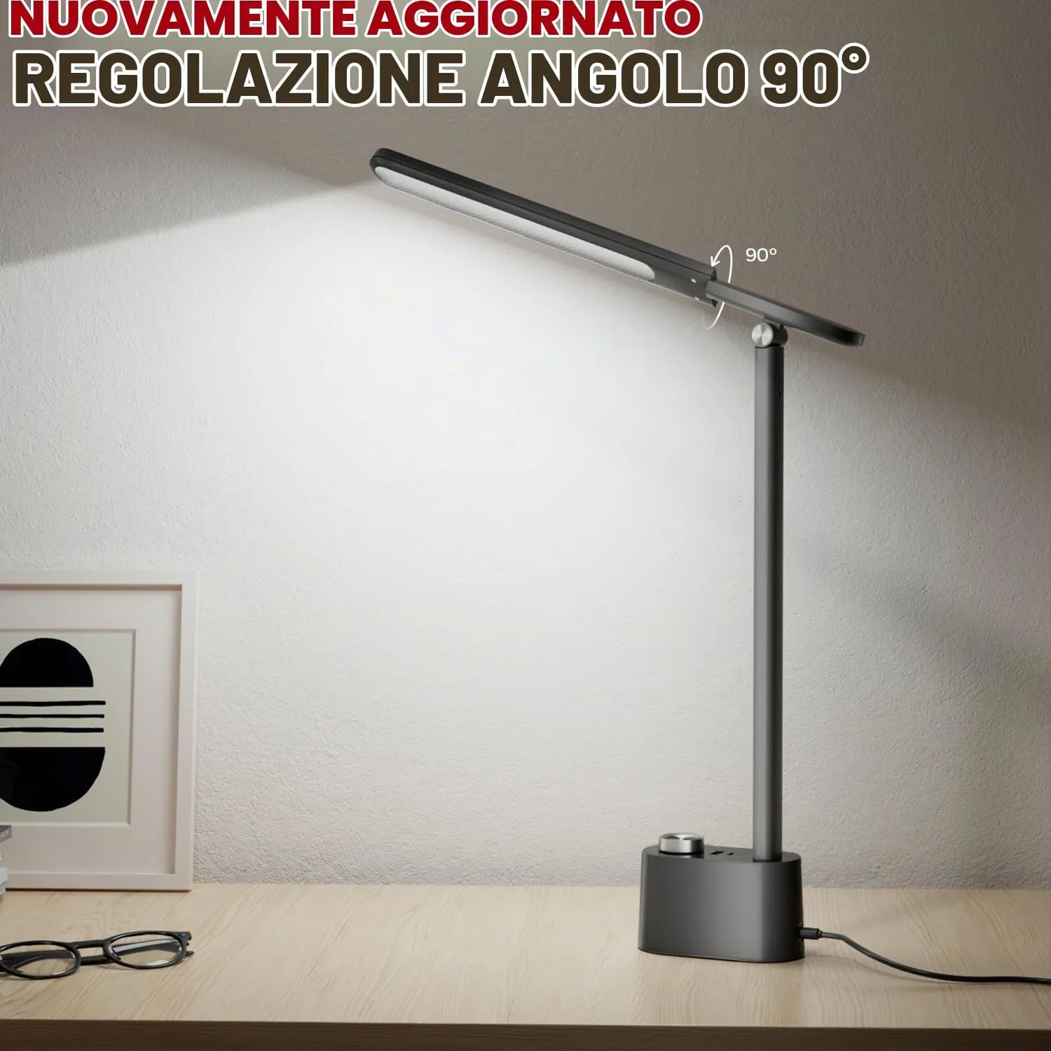 Honeywell Sunturalux H01 Pro lampada da tavolo LED ferroso spettro