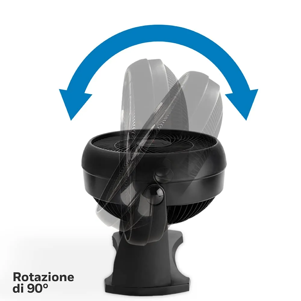 Honeywell TurboForce HT900E ventilatore nero 3 velocità