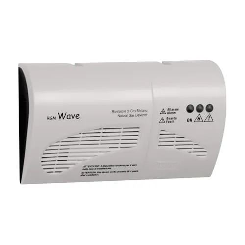 Vemer RGM Wave VN783700 rilevatore gas metano bianco 230V