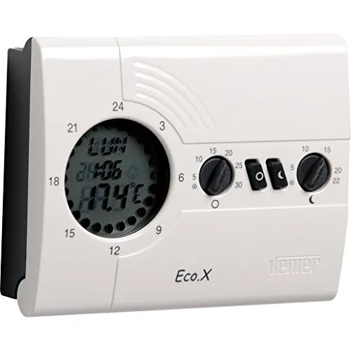 Vemer Eco.X-W VN160800 cronotermostato settimanale a batterie