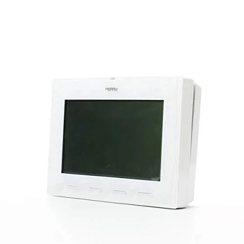 Perry 1CRCR029B Cronotermostato da Parete Bianco Settimanale