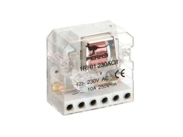 Perry teleruttore 230V rele passo passo incasso 1 scambio 10A