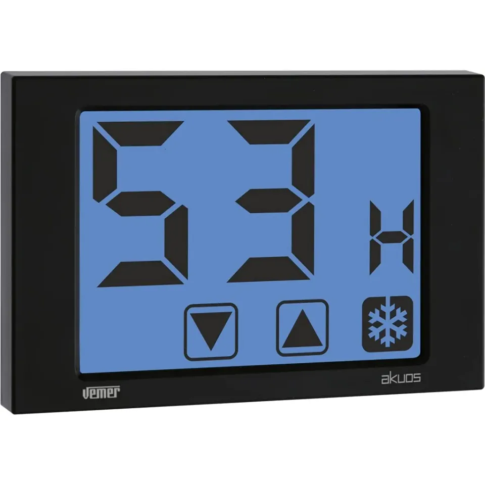 Vemer Akuos VE477600 Umidostato Parete 230V Nero
