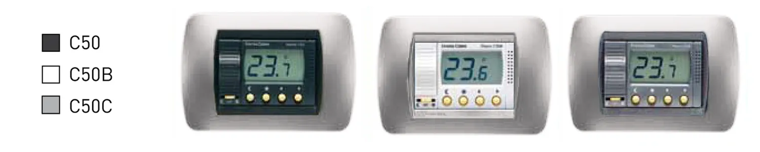 Fantini Cosmi C50 termostato ambiente da incasso