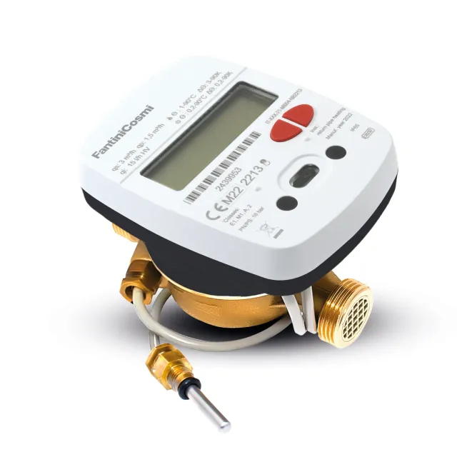 Fantini Cosmi ECC15CA2 ECC20CA2 contatore calore M-Bus Wireless