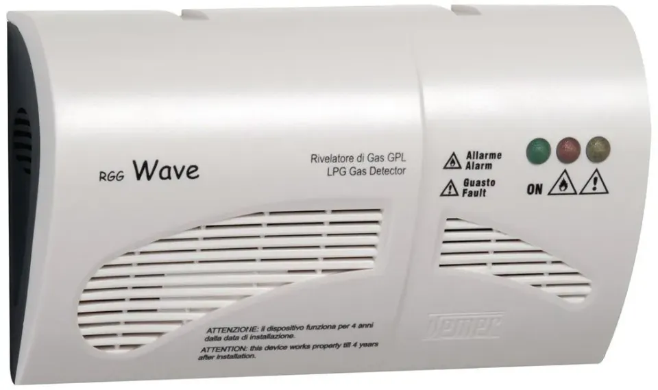 Vemer RGG Wave VN785200 rilevatore gas GPL bianco 230V