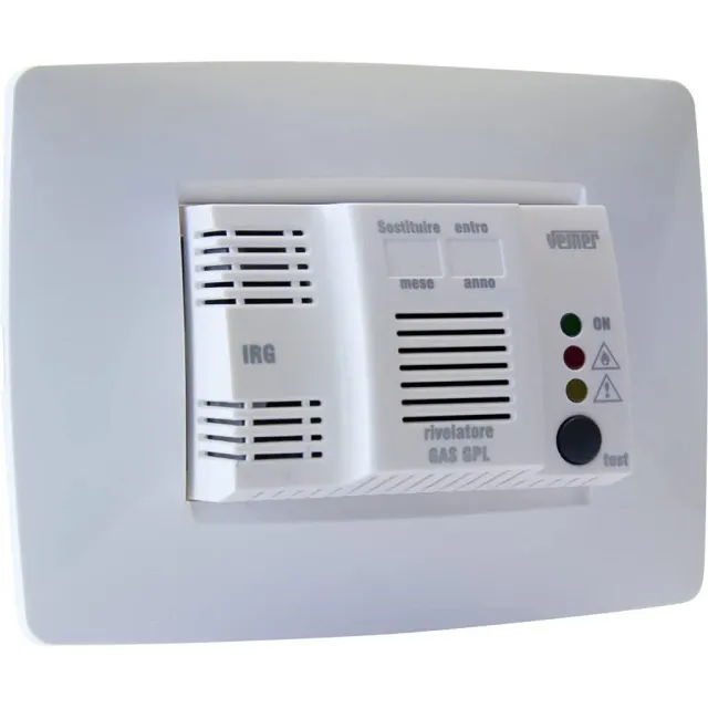 Vemer IRG VE295200 rilevatore gas GPL da incasso 3 moduli