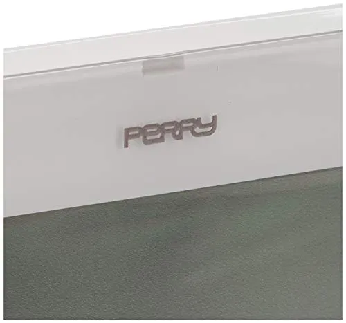 Perry 1CRCR028B cronotermostato parete bianco a pile