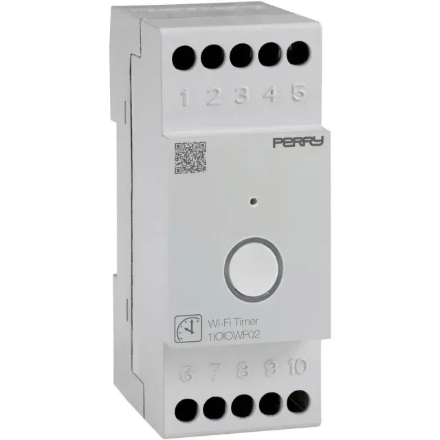 Perry Electric 1IO IOWF02 interruttore orario WiFi 2 moduli