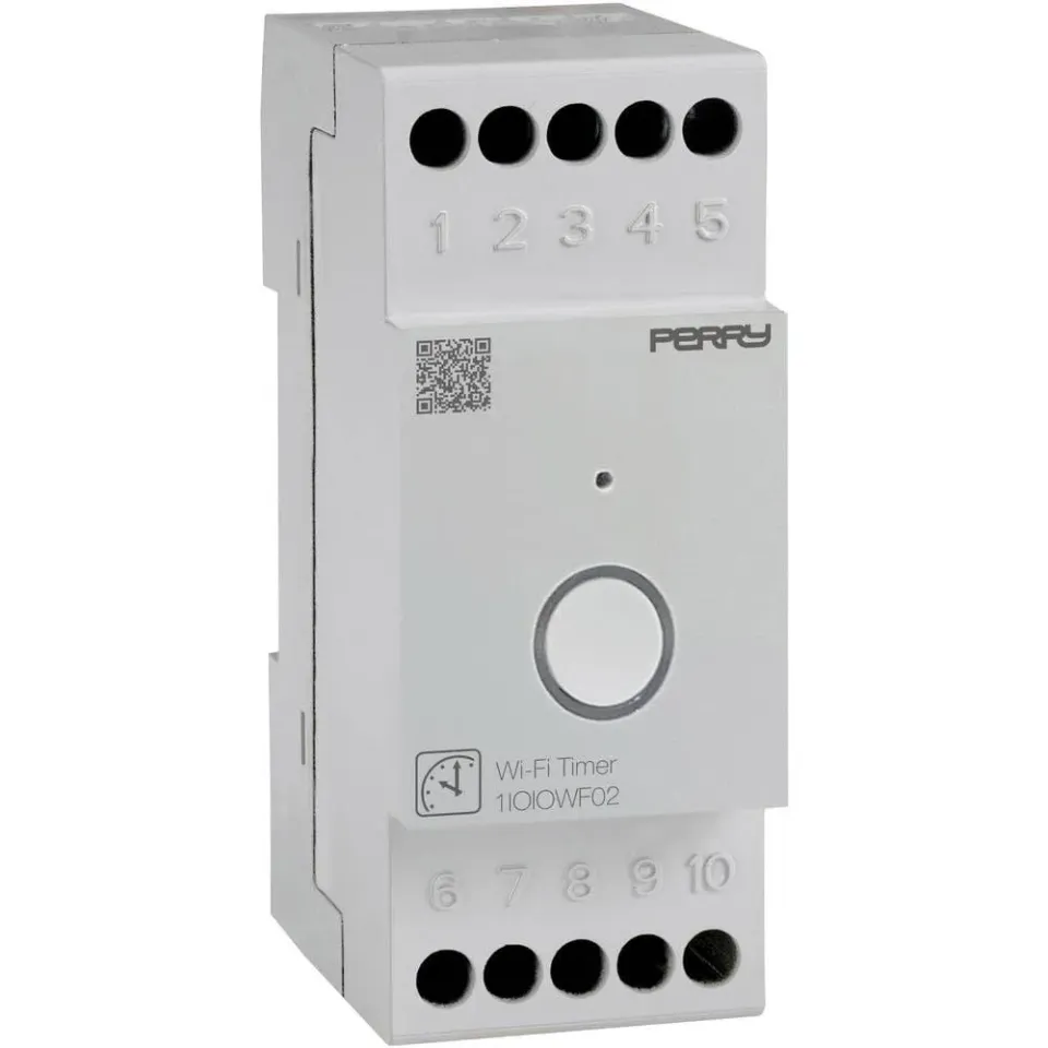Perry Electric 1IO IOWF02 interruttore orario WiFi 2 moduli