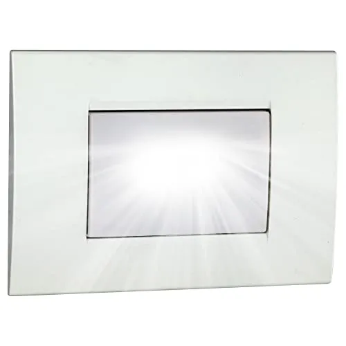 Vemer Syrio VE511200 lampada emergenza incasso 3 moduli bianco opale