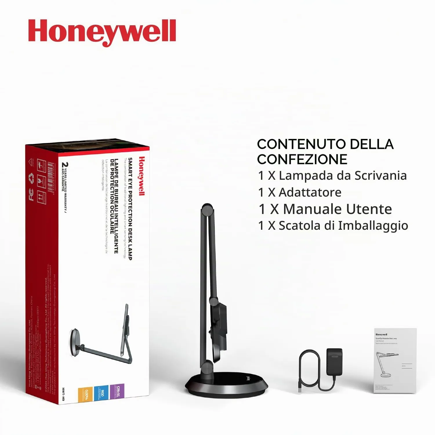 Honeywell Sunturalux H9 lampada scrivania LED dimmerabile