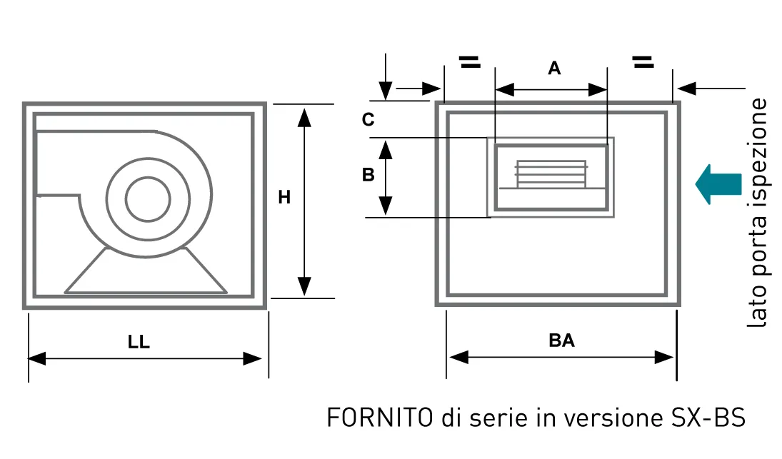 Fantini Cosmi AQ aspiratore centrifugo cassonato civile