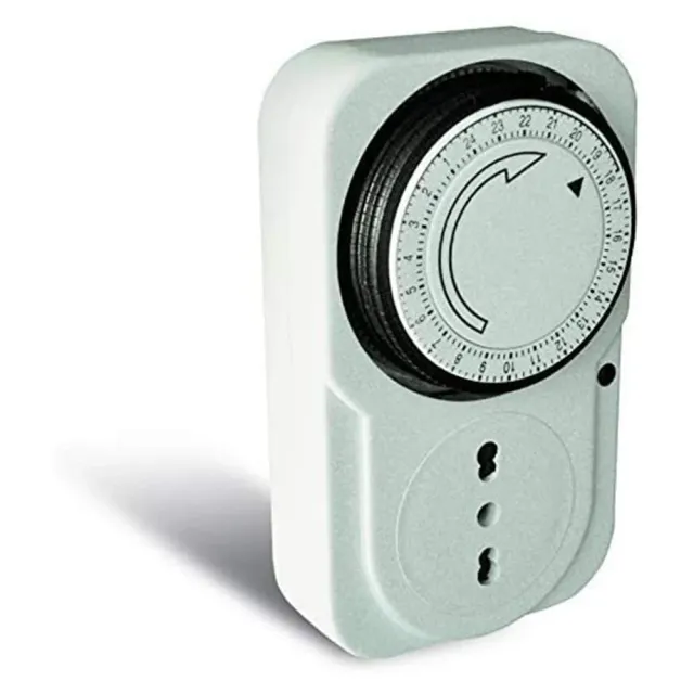 Perry 1IO 0053 interruttore orario giornaliero presa 16A 3500VA