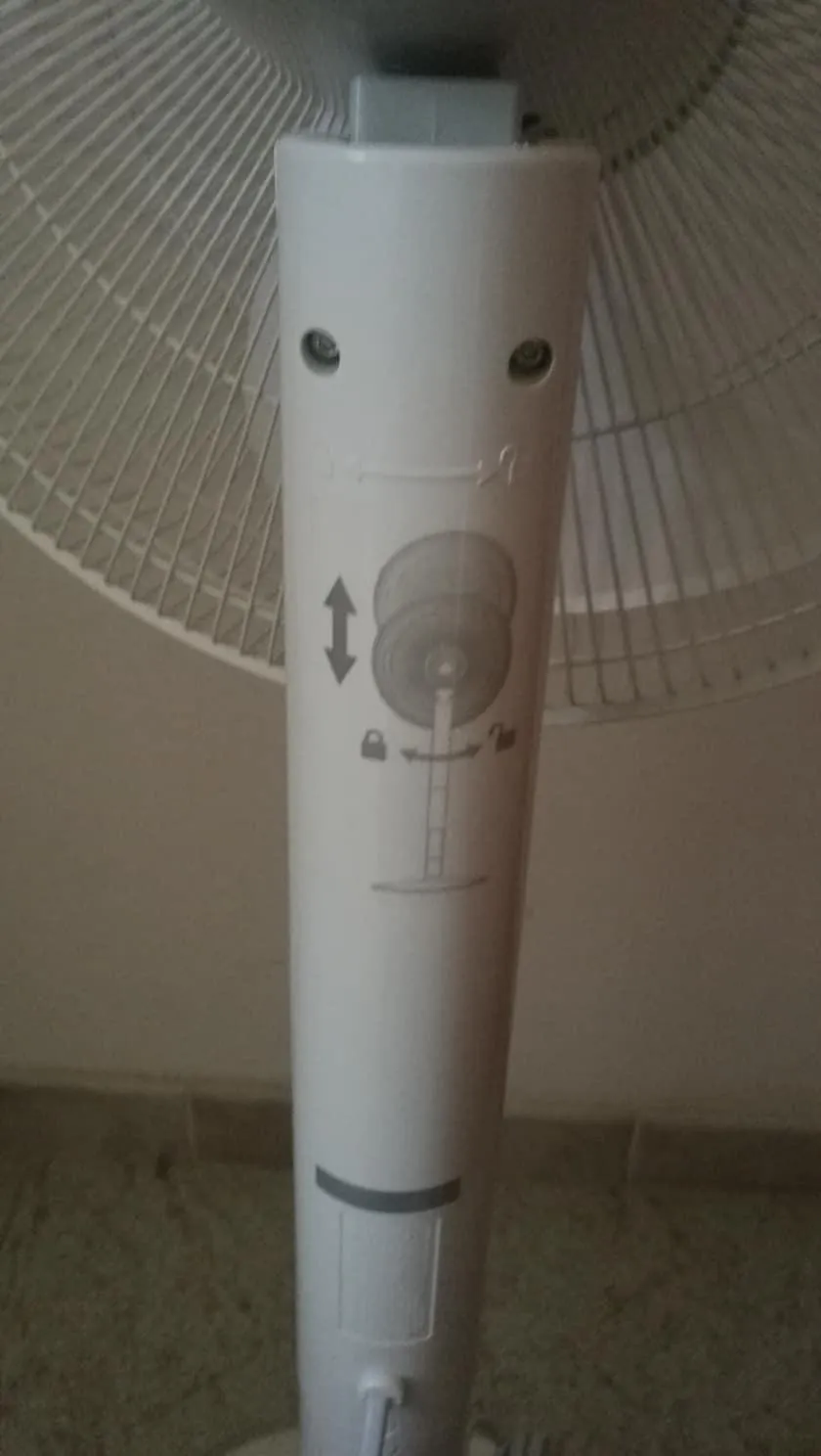 Honeywell QuietSet HSF600W ventilatore a piantana bianco silenzioso