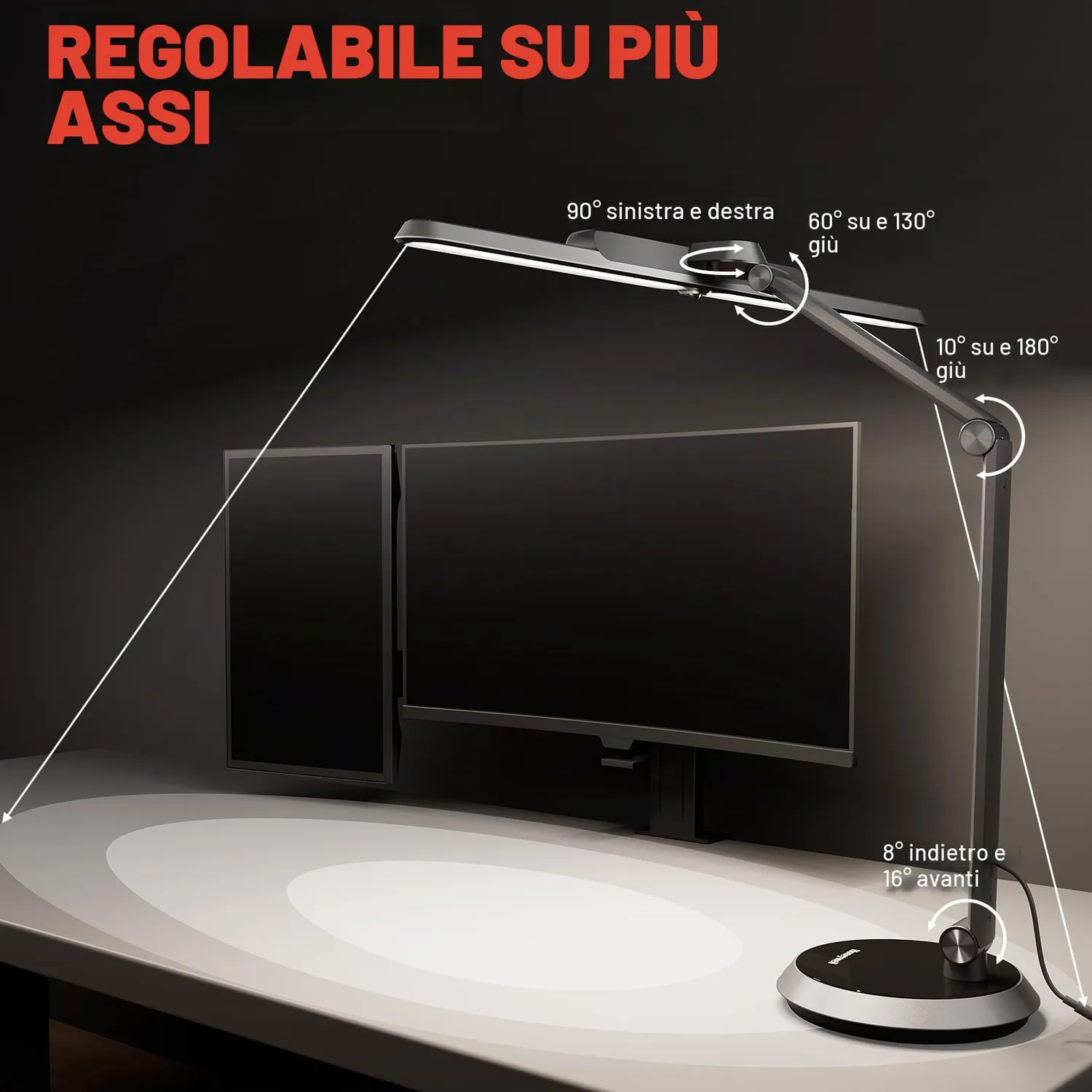 Honeywell Sunturalux H9 lampada scrivania LED dimmerabile