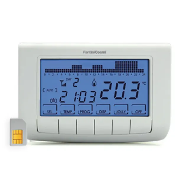 Fantini Cosmi Intellicomfort CH140GSM cronotermostato GSM SMS