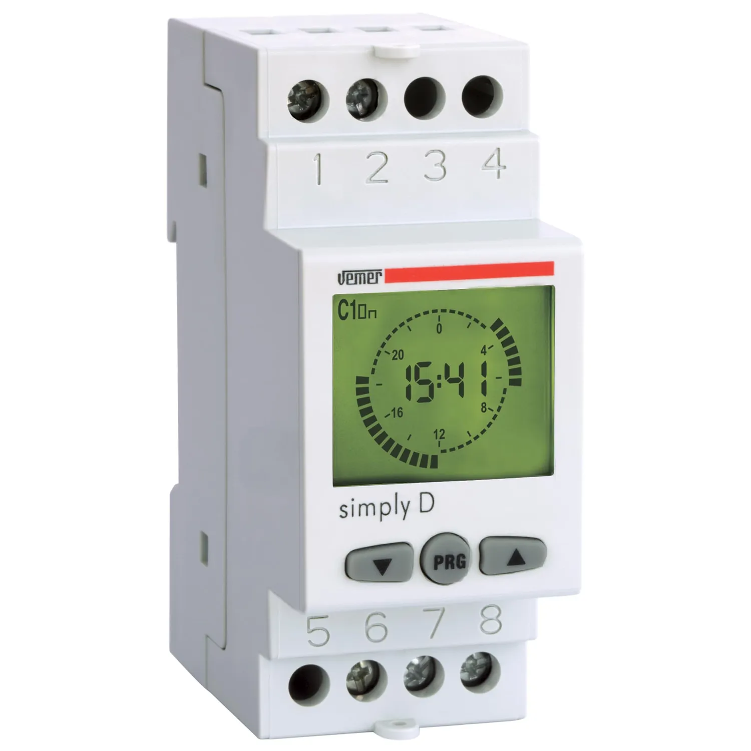 Vemer Simply-W VE513800 interruttore orario digitale settimanale 16A
