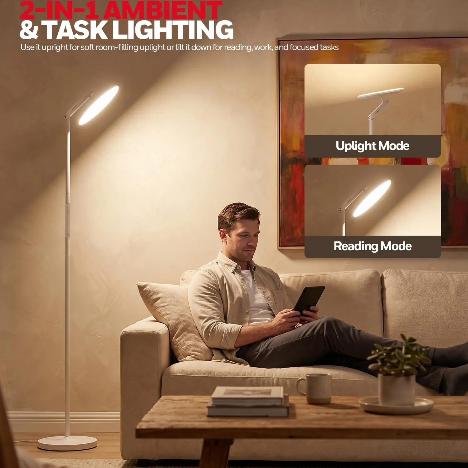 Honeywell Sunturalux F2 piantana LED 40W RGB telecomando