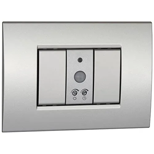 Vemer Sens IR VE765200 sensore movimento argento tech incasso
