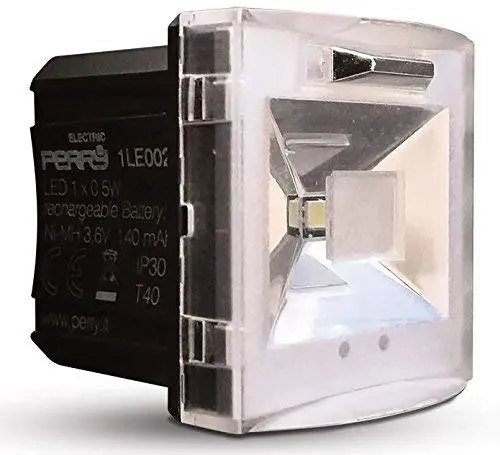 Perry 1LE002 lampada emergenza estraibile bianca