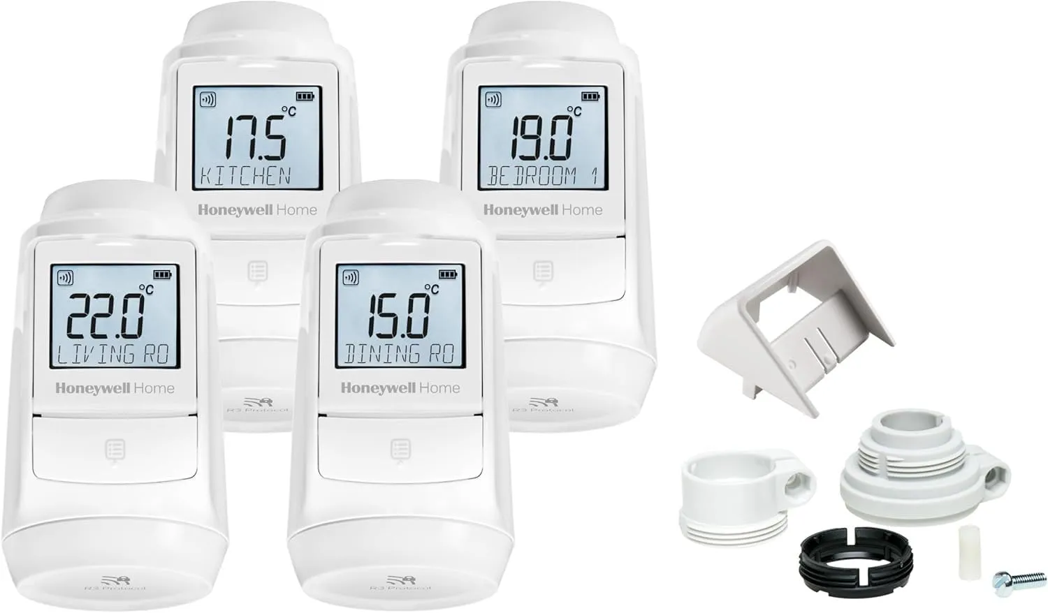 Honeywell Evohome Apartment Plus centralina wifi touch + valvola smart