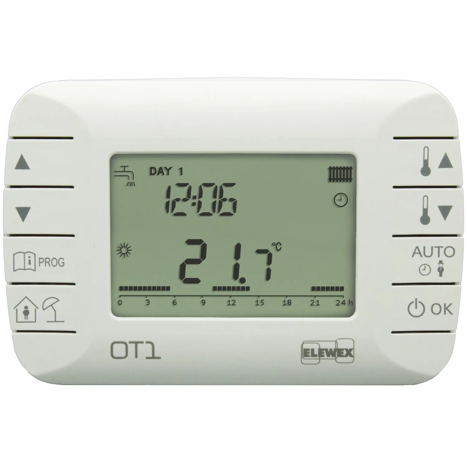 Vemer OT1 VE794100 Cronotermostato Bianco OpenTherm