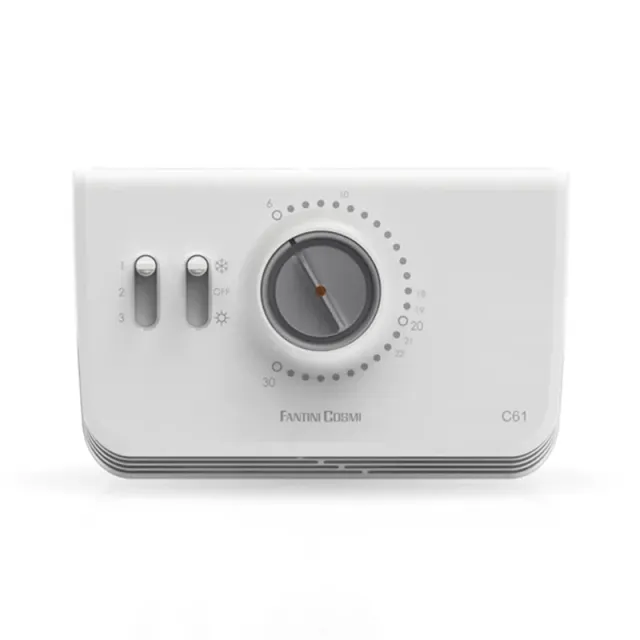 Fantini Cosmi C61 termostato ambiente fan-coil