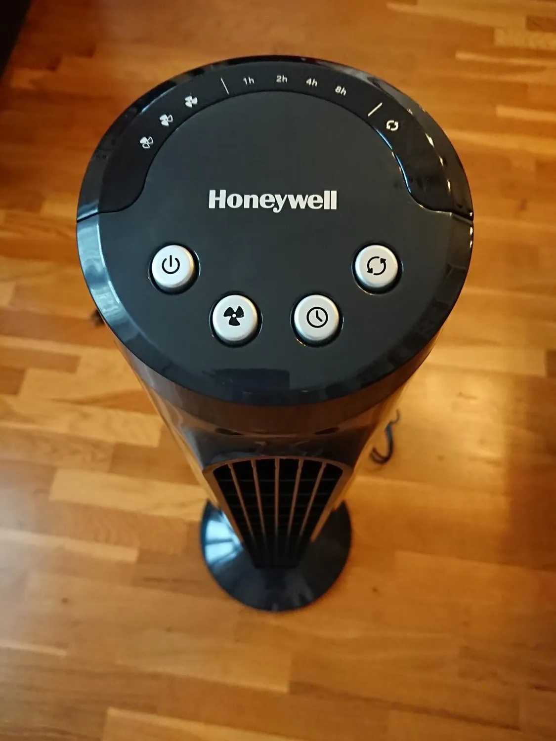 Honeywell HYF1101E ventilatore a torre grigio con timer