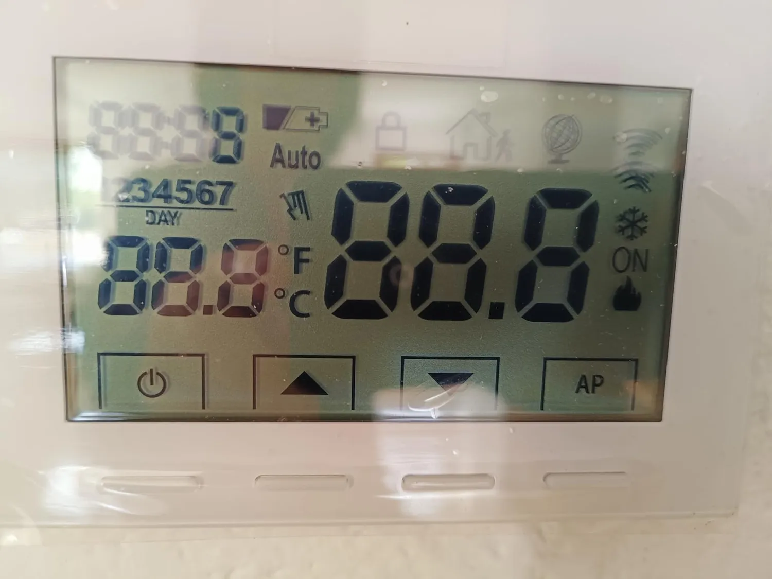 Perry 1TX CR029WIFI Cronotermostato Parete WiFi Bianco