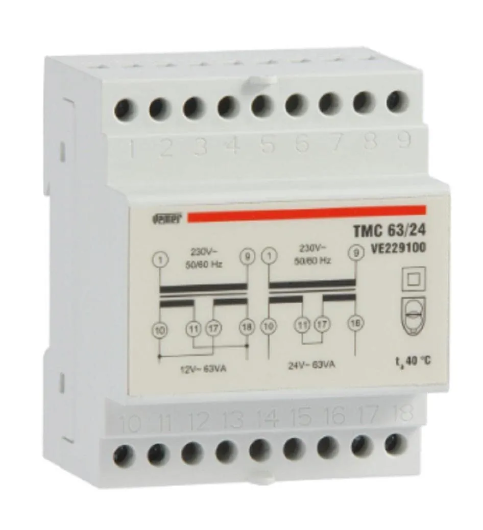 Vemer TMC 15/12 VN316600 trasformatore sicurezza 15VA 12V