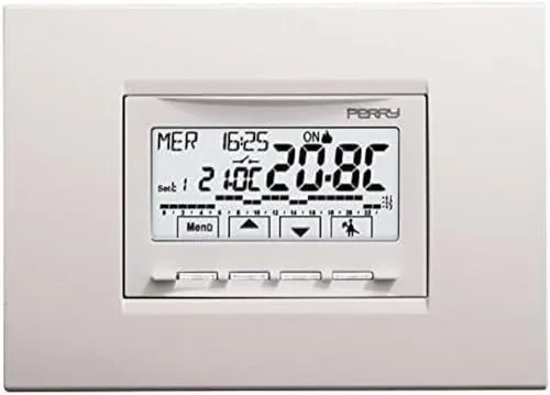 Perry 1CRCDS29 cronotermostato da incasso 230V
