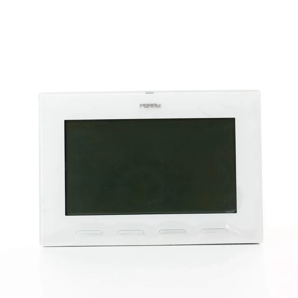 Perry 1CRCR029B Cronotermostato da Parete Bianco Settimanale