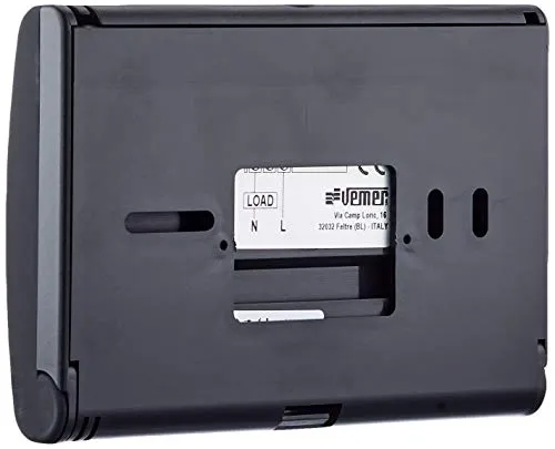 Vemer Evo.X VN136800 cronotermostato nero settimanale