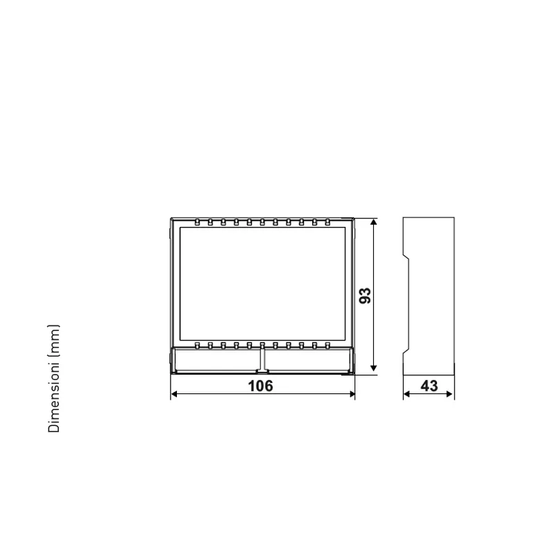 Fantini Cosmi CH133ARR2 termostato fancoil kit 2-4 tubi