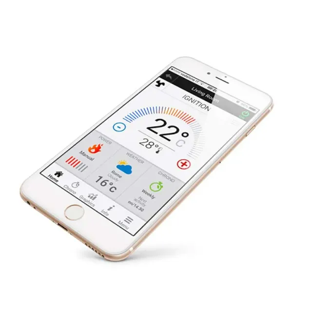 TiemmeElettronica 4Heat controllo wifi stufa pellet app