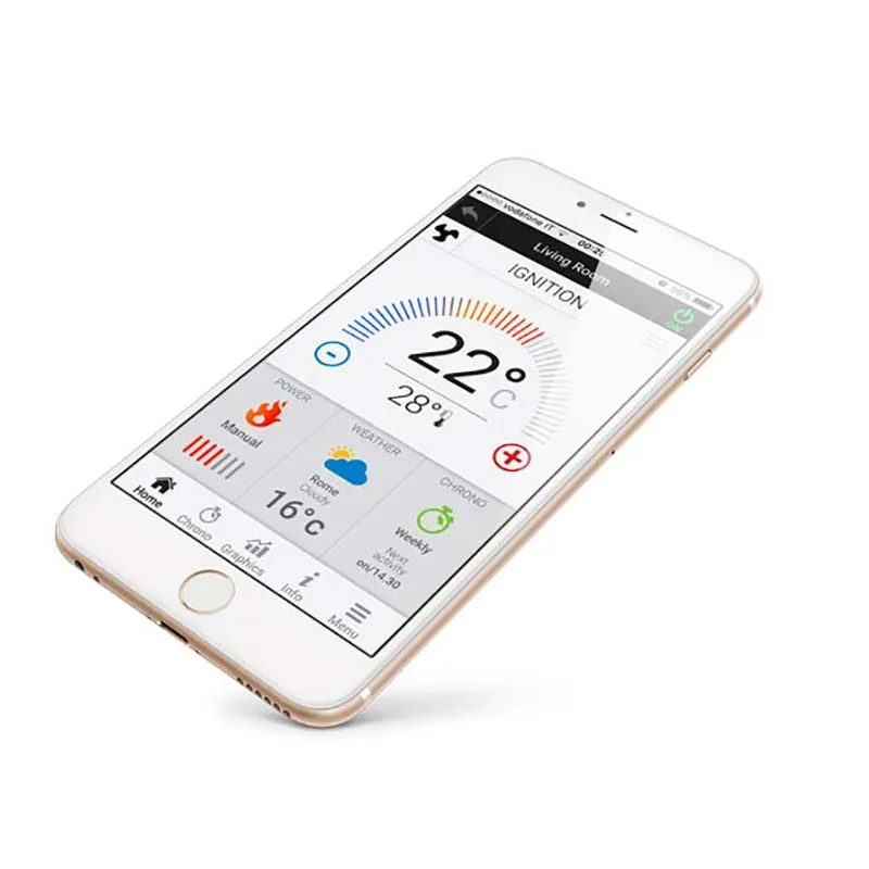 TiemmeElettronica 4Heat controllo wifi stufa pellet app