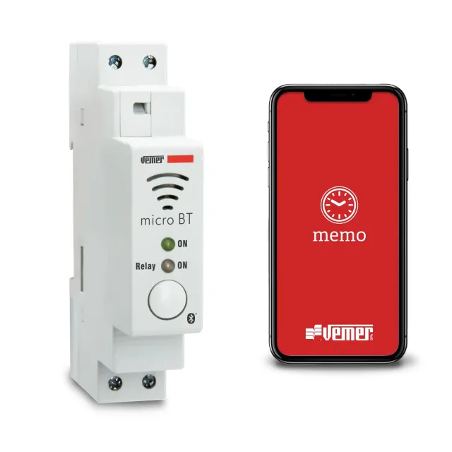 Vemer Micro BT VE797200 interruttore orario bluetooth 1 modulo