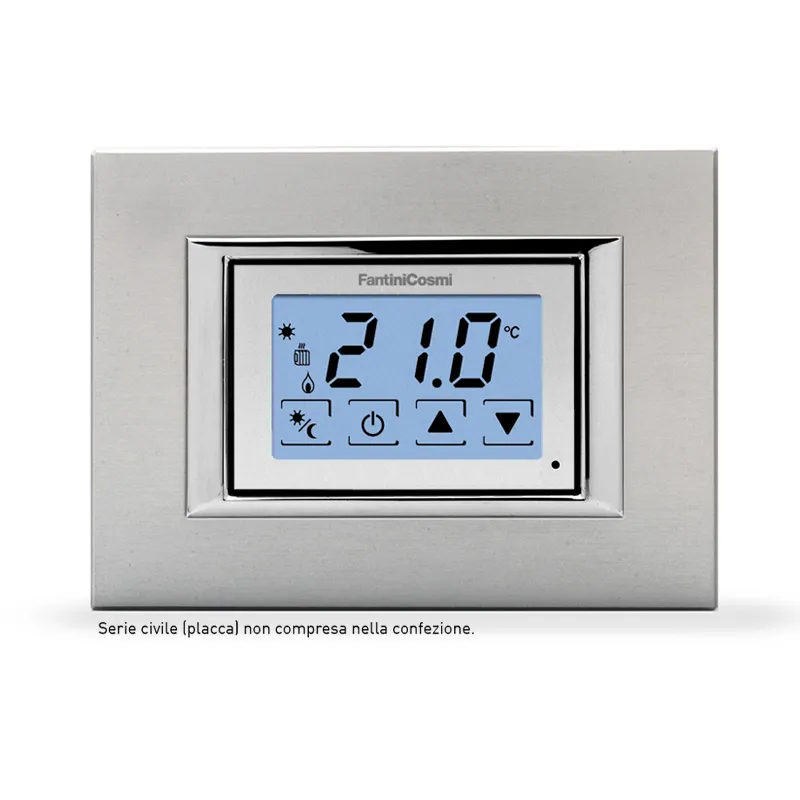 Fantini Cosmi CH123TS Termostato Touchscreen da Incasso