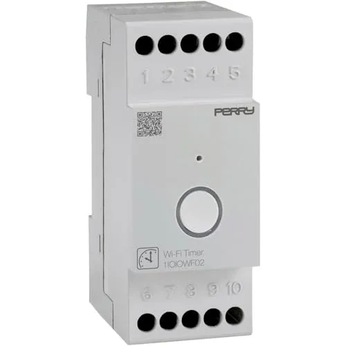 Perry Electric 1IO IOWF02 interruttore orario WiFi 2 moduli