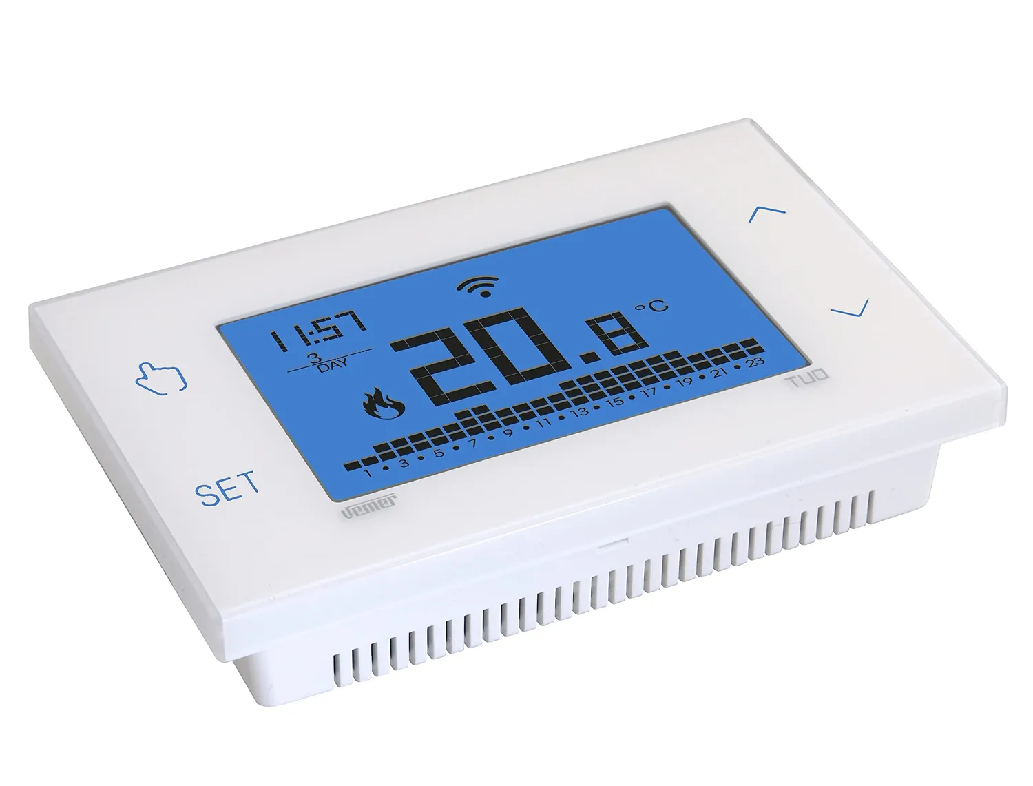 Vemer Tuo WiFi VE788600 termostato smart bianco batteria