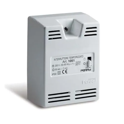 Perry 1IT1051 Interruttore Temporizzato Luci Scale 230V